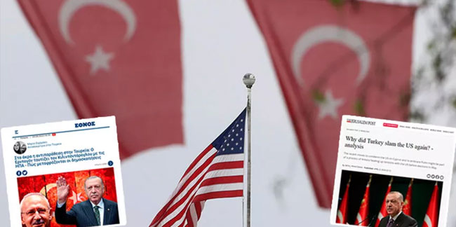 Manşetlerden inmiyor: 'Erdoğan ABD ve Biden'a ateş açtı'
