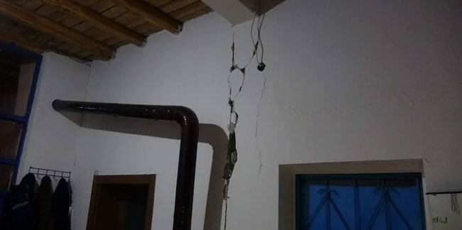 Kayseri’de 4,9'luk korkutan deprem! Bazı evlerde hasar var