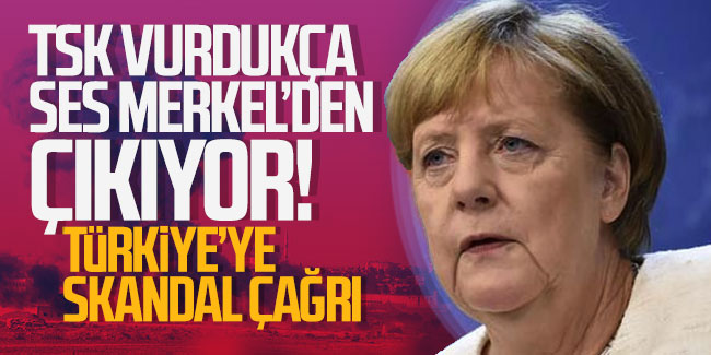 TSK vurdukça ses Merkel'den çıkıyor! Türkiye'ye skandal çağrı