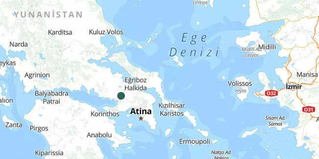 Yunanistan'da 4.6 büyüklüğünde deprem!