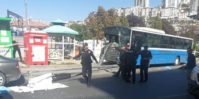 Ankara'da halk otobüsü dehşeti: 3 ölü