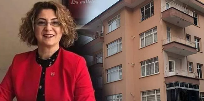 Cam silerken 5. kattan düşen CHP'li eski kadın kolları başkanı, kurtarılamadı