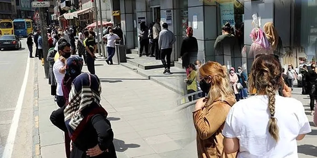 Gaziantep'te halk koronavirüse aldırmadan sokaklara döküldü!