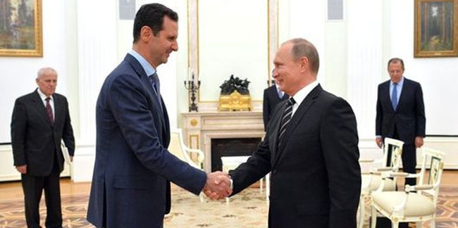 Beşşar Esad'dan Putin'e telefon: Hakkınız var