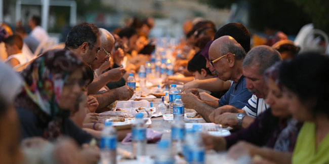Ramazan ayı boyunca Doğu Karadeniz'de 6 bin kişiye iftar verilecek