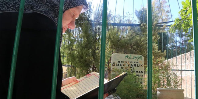 Şehit oğlu için 78 yaşında Kur'an-ı Kerim okumayı öğrendi