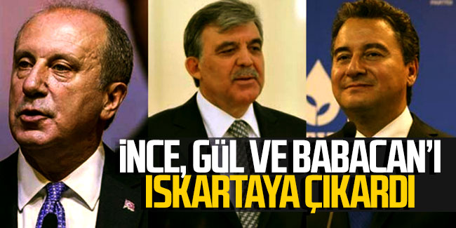 Ahmet Hakan: İnce, Gül ve Babacan'ı ıskartaya çıkardı