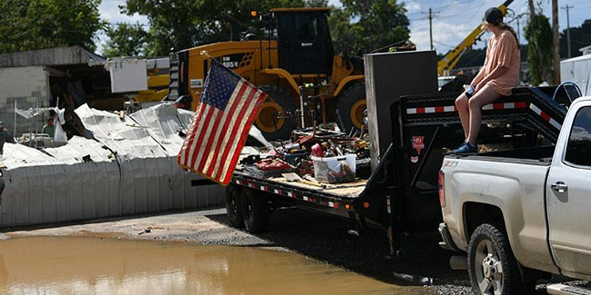 ABD’deki sel felaketinde 8 kişi öldü