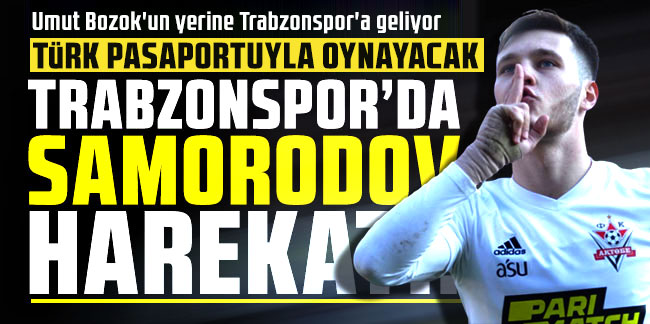 Türk pasaportuyla oynayacak! Umut Bozok'un yerine Trabzonspor'a geliyor