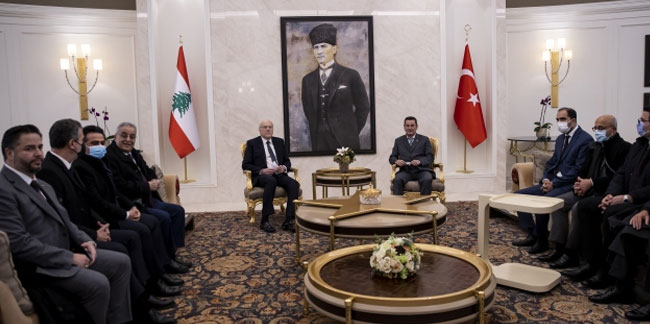 Lübnan Başbakanı Mikati Ankara'da