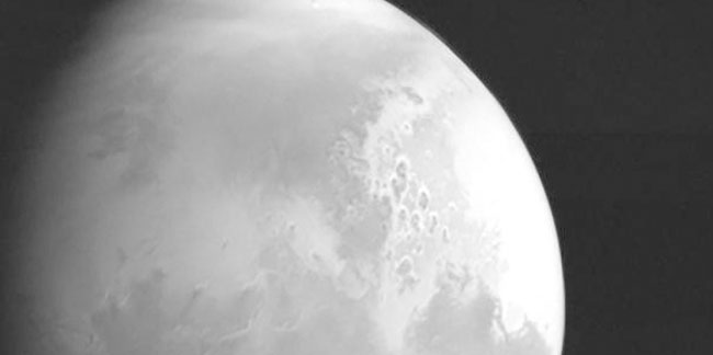 Çin'in keşif uydusundan Mars'tan ilk kare