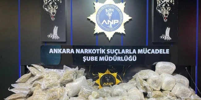 Diyarbakır’dan Ankara’ya uyuşturucu getiren 2 kişi yakalandı!