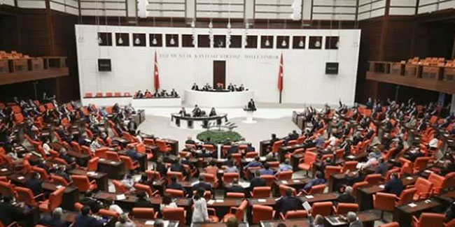 Türkiye Büyük Millet Meclisi tatile girdi.