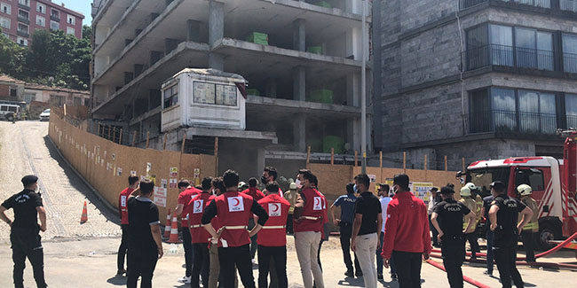 Beyoğlu’nda inşaatta yangın: 1’i ağır 6 yaralı