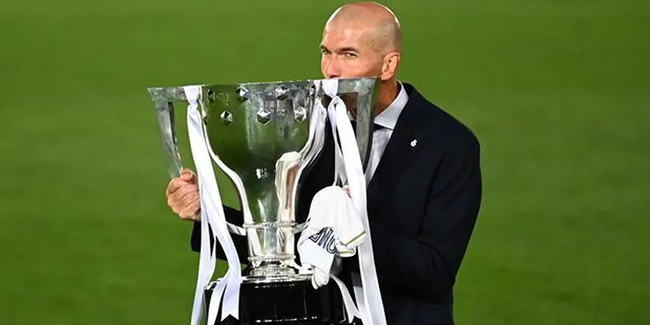 34. La Liga şampiyonluğunu kazanan Real Madrid, toplam kupa sayısını 91'e çıkardı!