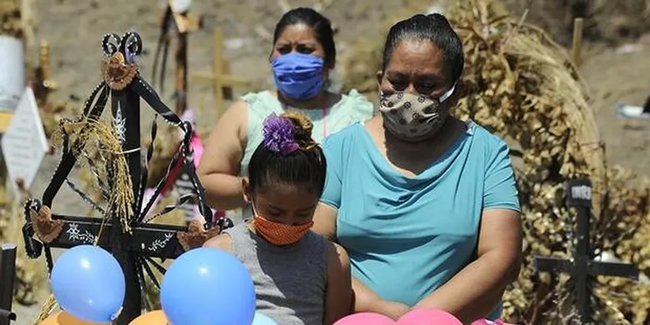 Meksika'da son 24 saatte Covid-19 nedeniyle 730 kişi öldü