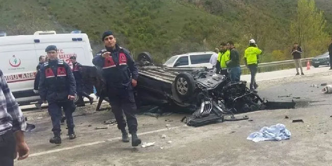 Çankırı'da feci kaza: 3 ölü, 12 yaralı