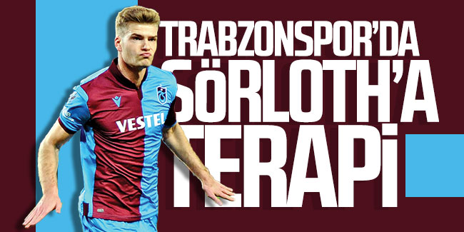 Trabzonspor'da Sörloth'a terapi