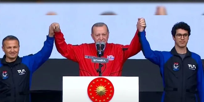İşte Türkiye'nin uzay yolcuları! Erdoğan duyurdu, 14 gün kalacaklar