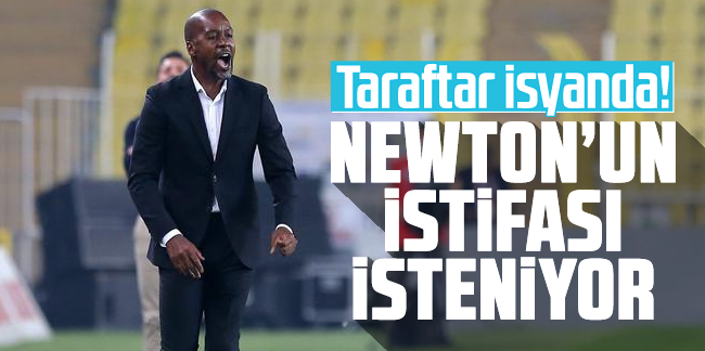 Trabzonspor taraftarı isyanda! Eddie Newton'ın istifası isteniyor