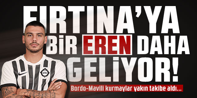 Trabzonspor'da hedef Eren Erdoğan