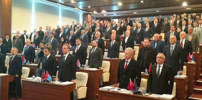 Trabzon Büyükşehir Belediyesi'nde yeni dönemin ilk Meclis toplantısı yapıldı