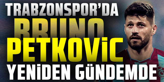 Trabzonspor'da yeniden Petkovic listede!