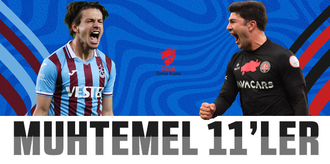 Trabzonspor - Karagümrük maçının muhtemel 11'leri