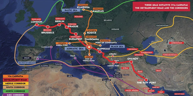 Orta Koridor ve Kalkınma Yolu’nu güçlendirecek proje: Via Carpatia