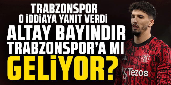 Altay Bayındır Trabzonspor'a mı geliyor? Trabzonspor o iddiaya yanıt verdi!