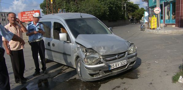 Samsun'da trafik kazası:7 yaralı
