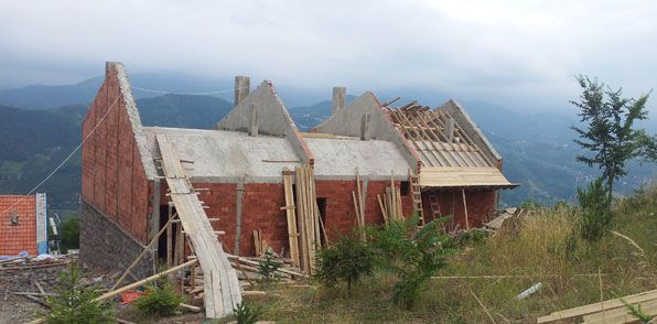 Trabzon'da "dağ evi" projesi