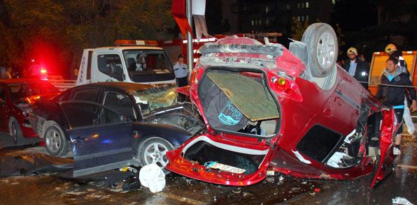 Samsun'da feci kaza: 3 Ölü!