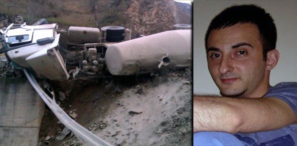 Kürtün'de trafik kazası: 1 Ölü
