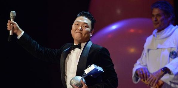 MTV ödüllerine Gangnam şov