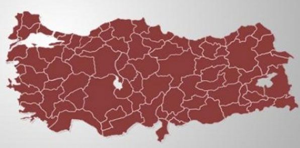 Türkiyenin haritası değişiyor