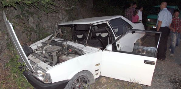 Canik'de kaza: 5 Yaralı!