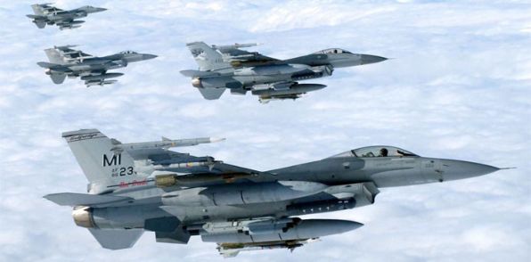 Suriye'nin Füzeleri F-16'lara kilitlendi