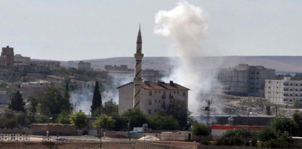 IŞİD, sınır kapısına havanlarla saldırıyor