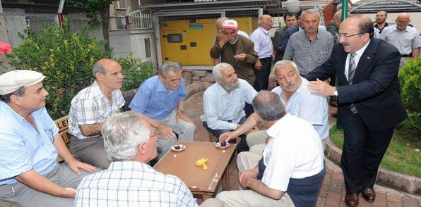 Gümrükçüoğlun'dan Fatih mahallesine ziyaret