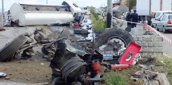 Giresun'da kaza: 2 Yaralı!