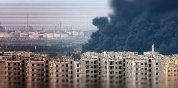 Suriye Devlet Televizyonunda Patlama