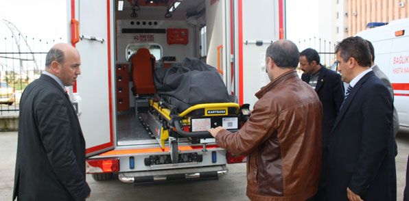 Rize'ye obez ambulansı