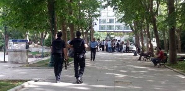 ...Ve Polis Taksim'den ayrıldı