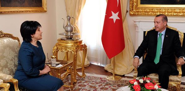 Başbakan Erdoğan, Leyla Zana'yla Görüştü
