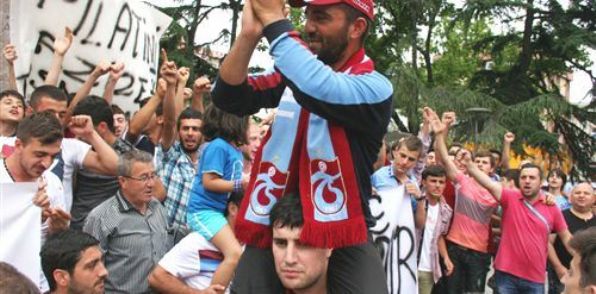 Malatya'dan Trabzon'a temiz futbol için yürüdü