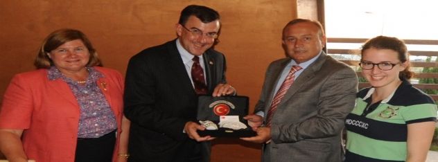 Büyükelçi lan Biggs Trabzon'da
