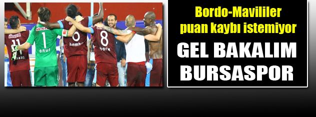 Gel bakalım Bursaspor!