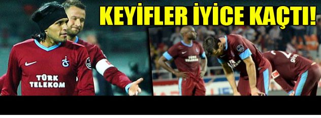 Trabzon'da keyifler kaçtı!