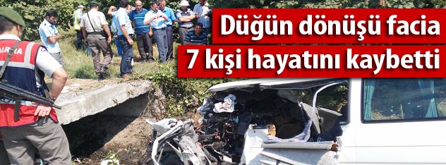 Samsun'da Feci Kaza: 7 kişi hayatını kaybetti